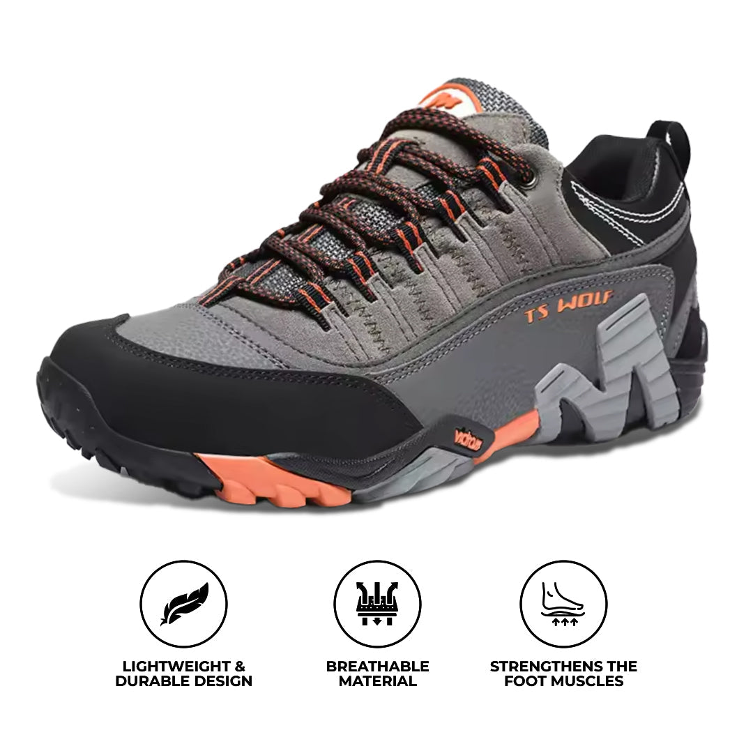 Wavlynn Hike Balance WOLF walking shoes gray flexible foot-first design for all-day comfort support