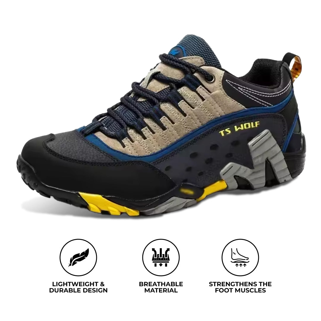 Wavlynn Hike Balance WOLF walking shoes neutral tones flexible sole foot-first biomechanical design
