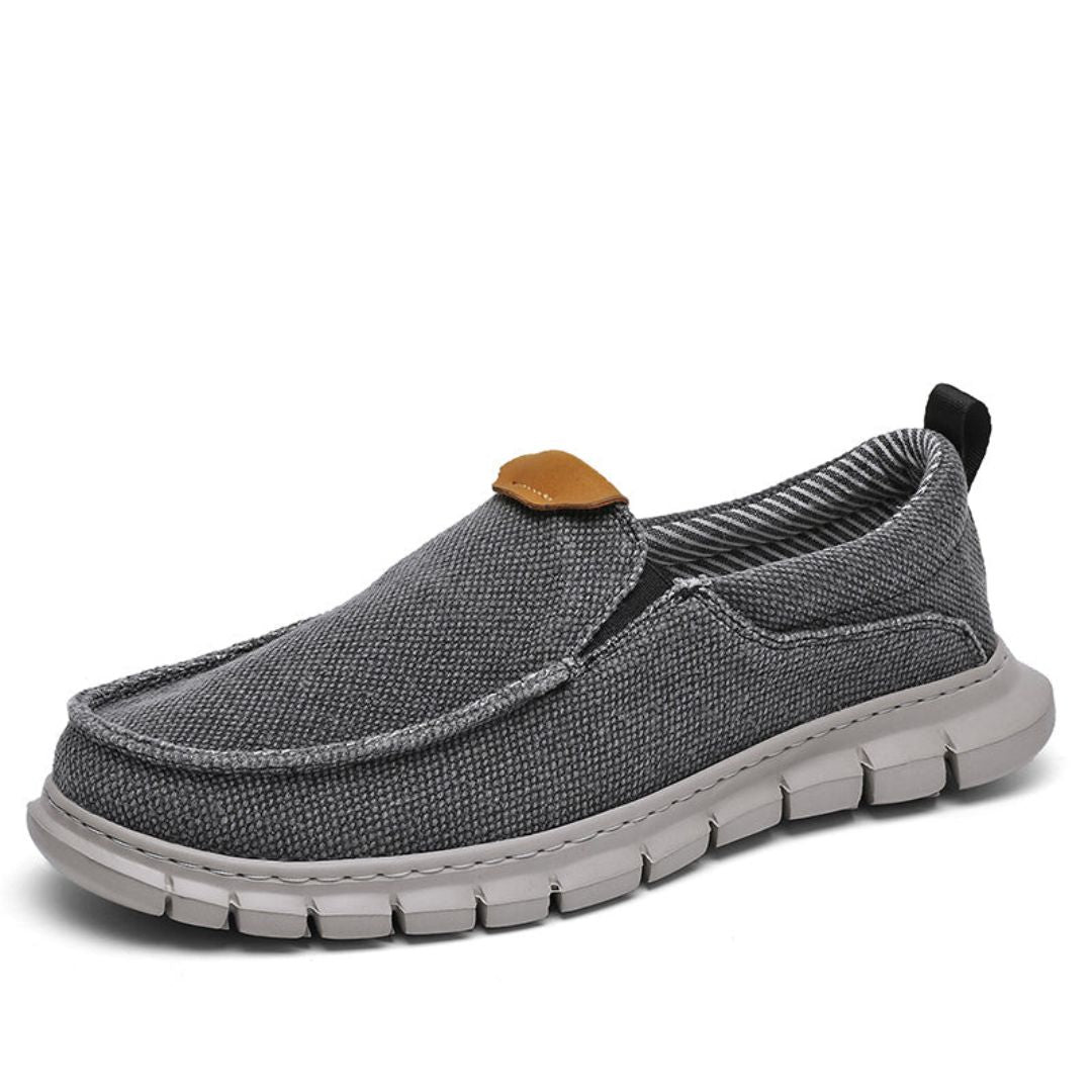 Oliver Casual Slip-Ons breathable mesh knit shoes lightweight everyday sneakers for all-day comfort