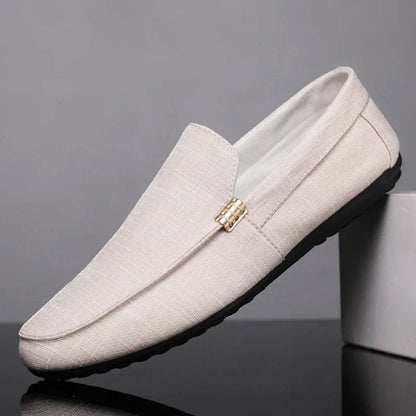 Oliver loafers slip-on shoes breathable cotton blend lightweight casual polished everyday footwear