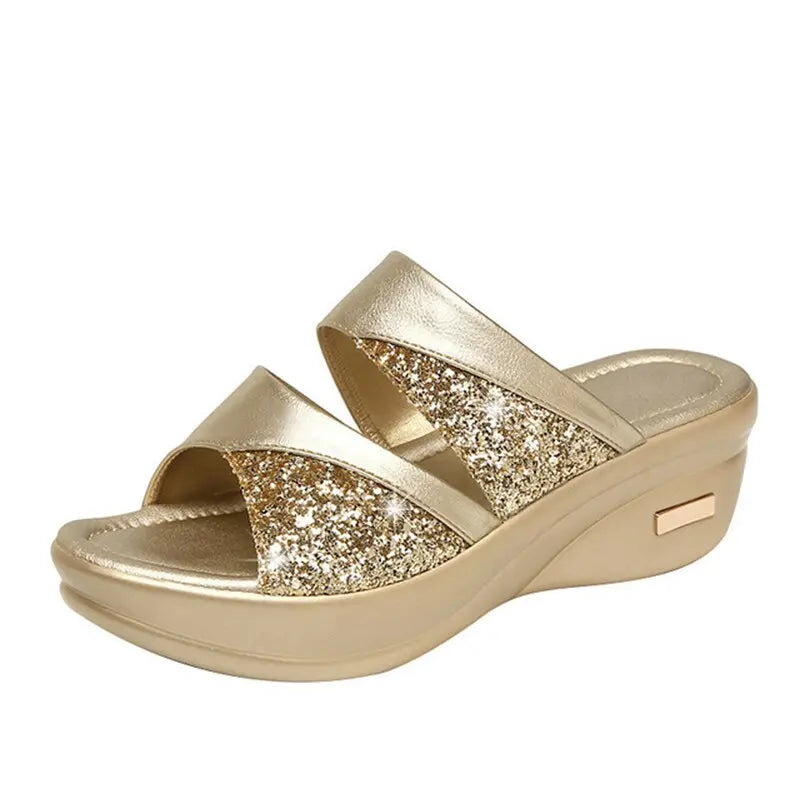 Women's open-toe slippers cozy chic design non-slip sole soft warm feminine loungewear comfort