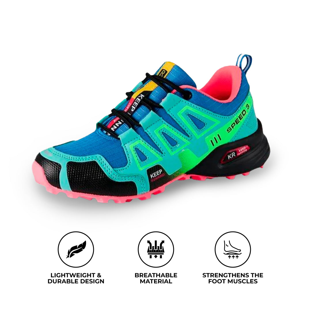 Hike Balance walking shoes lightweight podiatry support shock-absorbing soles all-day comfort