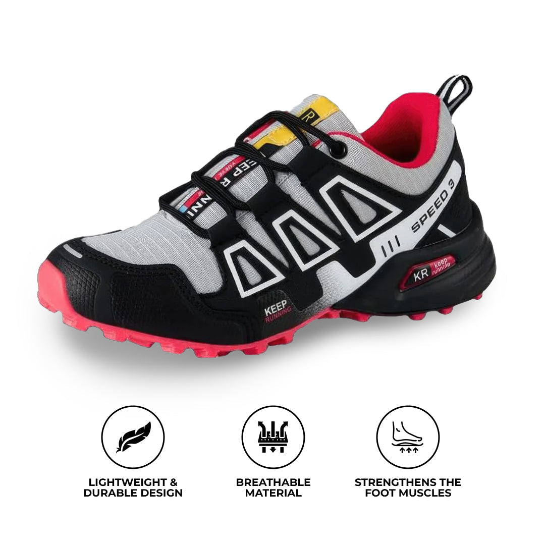 Hike Balance walking shoes lightweight podiatry support shock-absorbing soles all-day comfort footwear