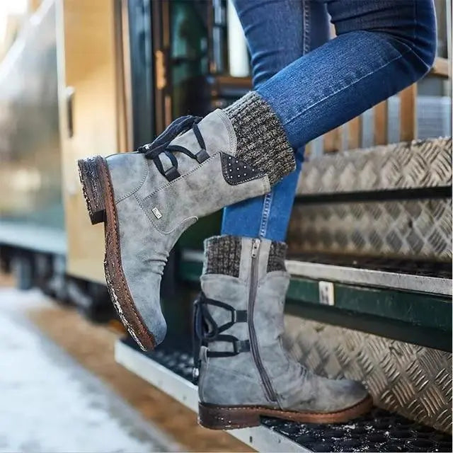 Women's Wavlynn ankle boots warm lining supportive sole sleek versatile winter style