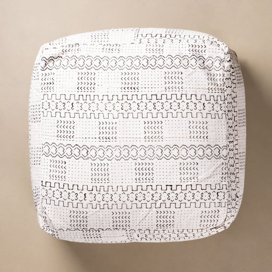 African tribal mudcloth Floor Pillow Cover - Wavlynn