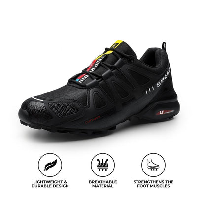 Unisex lightweight walking shoes with podiatry support, shock-absorbing cushioning, and all-day comfort design