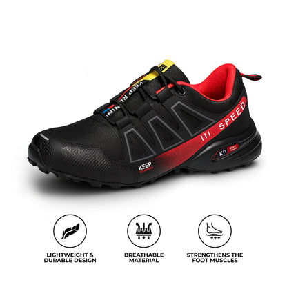 Unisex lightweight walking shoes with podiatry support, shock-absorbing cushioning, and all-day comfort design
