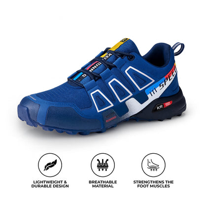 Unisex lightweight walking shoes with podiatry support, shock-absorbing cushioning, and all-day comfort design