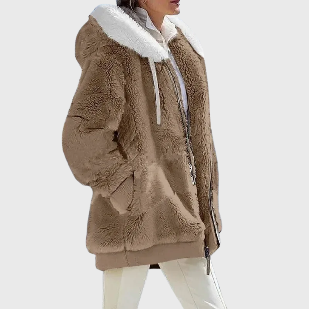 Remington insulated winter jacket in neutral tone, slim fit with sleek lightweight design for cold weather