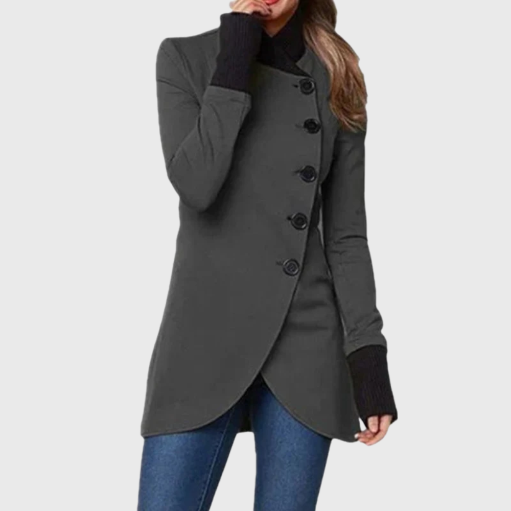 Lyza™ warm winter coat in classic silhouette with soft insulated fabric and tailored flattering fit