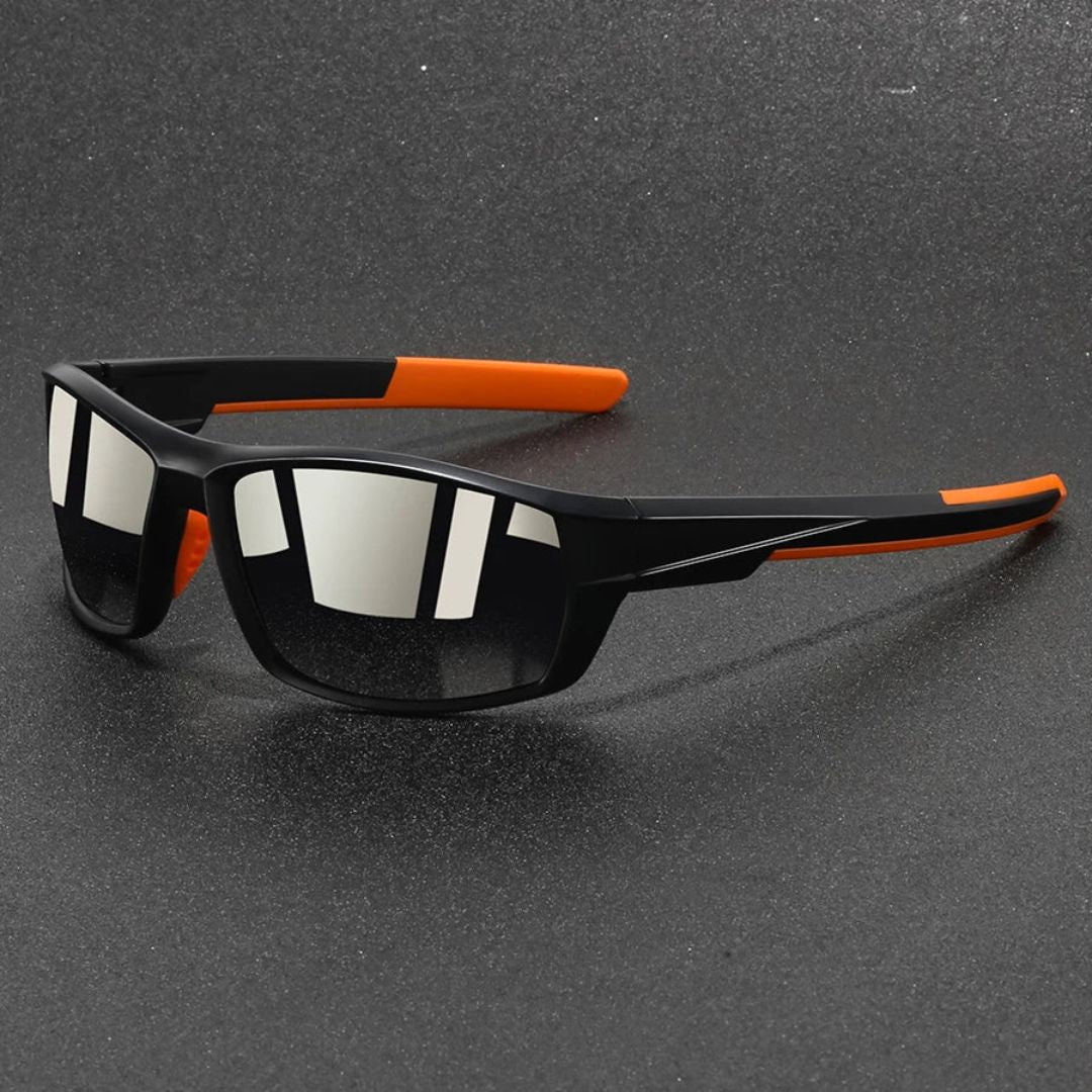 Predator polarized sunglasses bold camo print frame UV400 glare-reducing lenses outdoor sport style