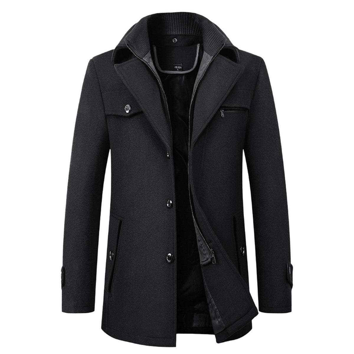 Beaumont elegant double-collar structured coat timeless tailoring sophisticated outerwear for women