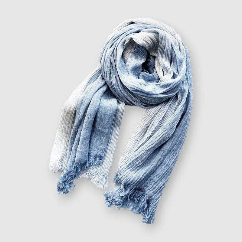 Rivermont striped cotton scarf lightweight versatile accessory in multicolor soft blend