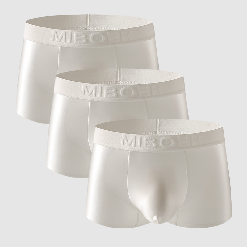 Roberto Russo Miboer Luxe Boxers satin nylon underwear ultra-thin breathable smooth men's boxers
