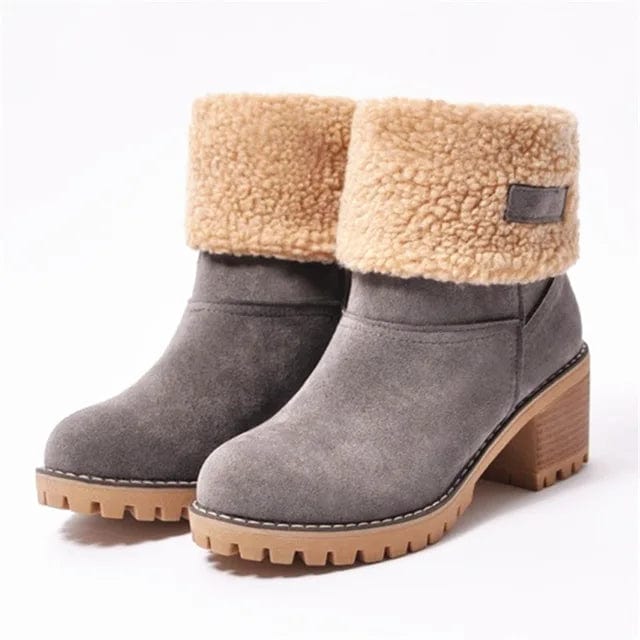 Kie™ mid-calf boots sleek silhouette soft detailing leg-lengthening everyday style