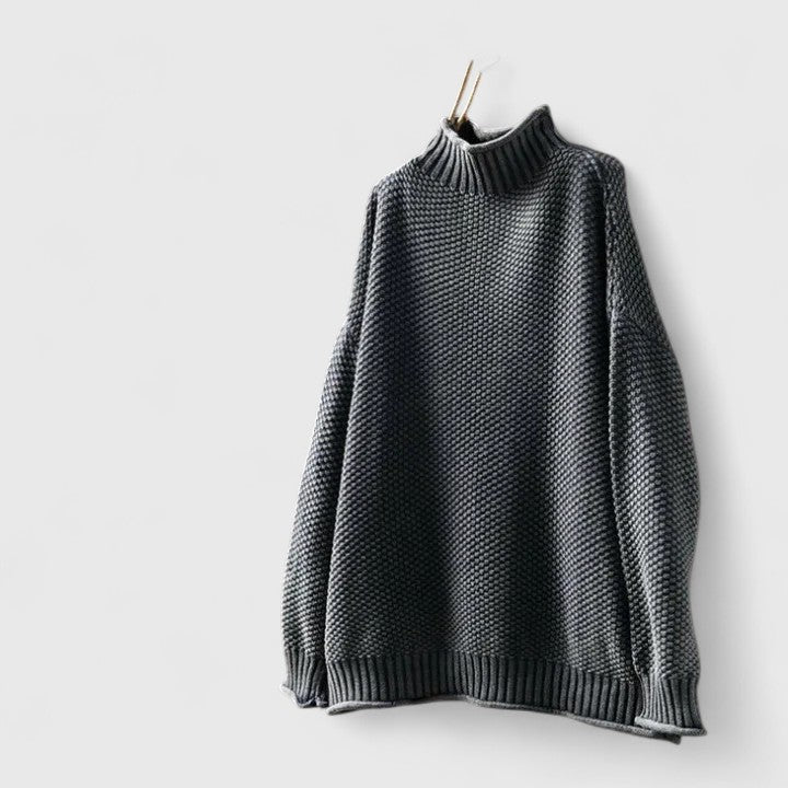 Jordyn sophisticated women's sweater refined feminine silhouette clean tailored lines luxurious soft knit