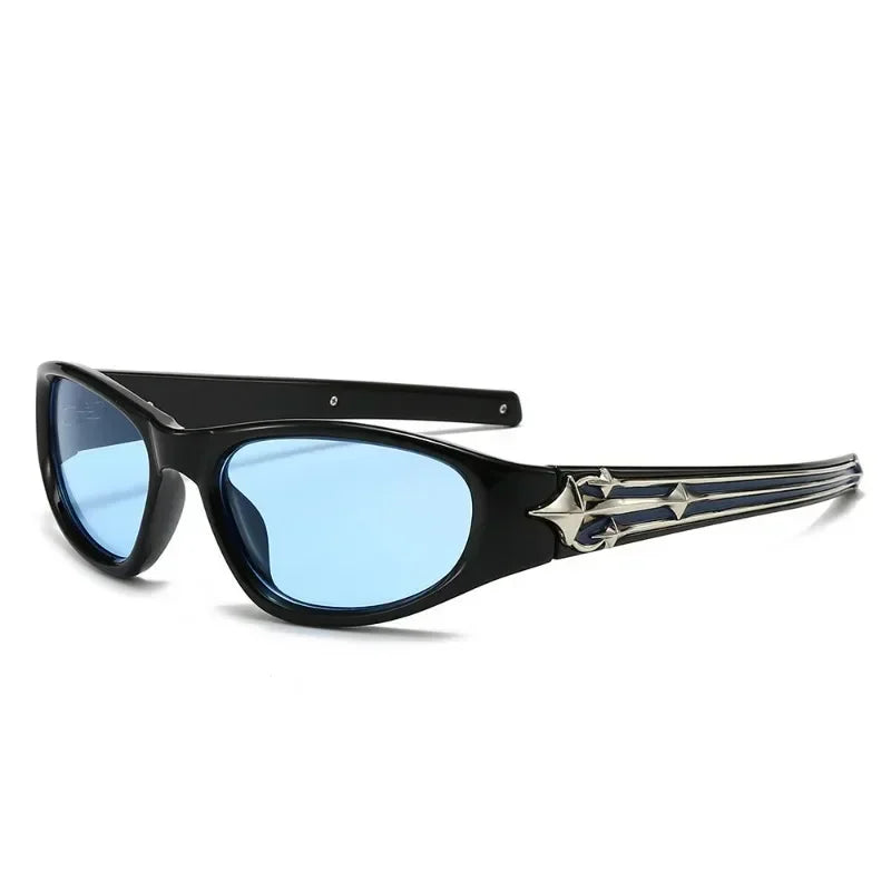 Kael retro sunglasses bold frame UV400 lenses 60s vintage style eye protection