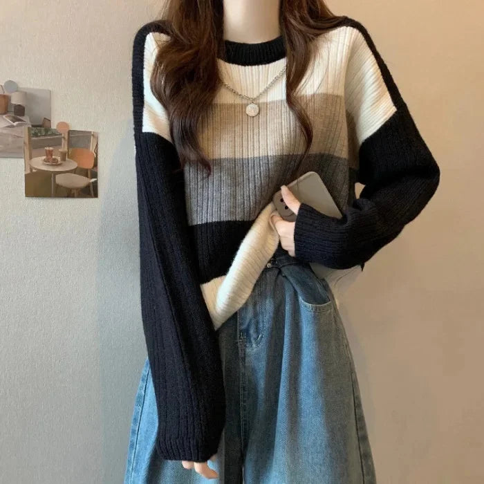 Women's ivory cashmere turtleneck sweater, luxurious soft knit with timeless slim silhouette