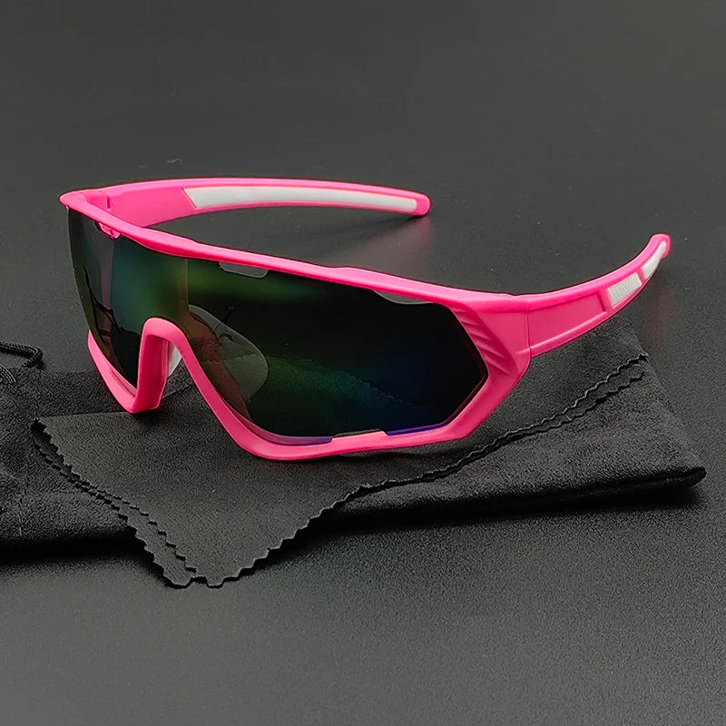 Wavlynn Peak View sport sunglasses polycarbonate shatter-resistant lenses non-slip nose pad outdoor