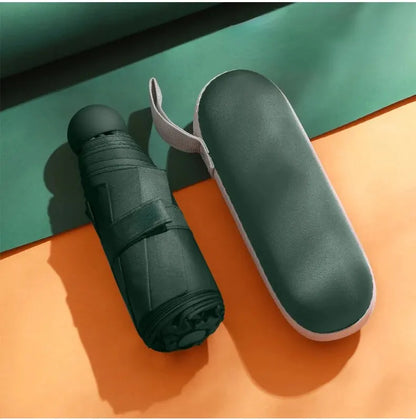 Mini Shade Capsule Umbrella compact portable sun rain protection ultra-lightweight pocket-sized travel accessory