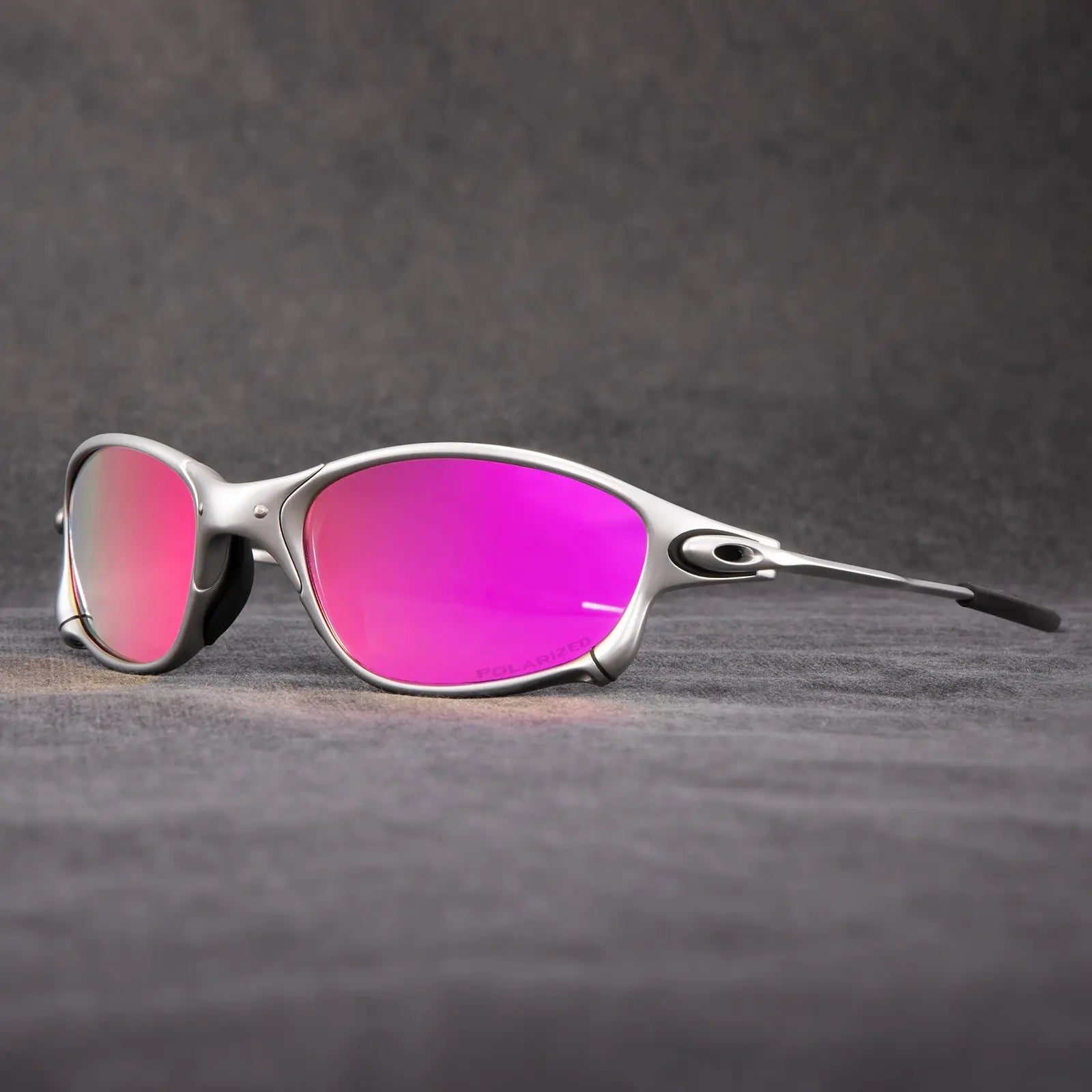 Skyline matte black polarized sunglasses with UV400 protection, lightweight durable frames for active outdoor lifestyle