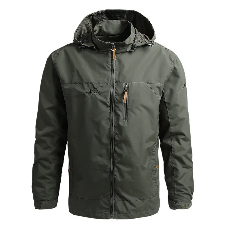 Treklite lightweight water-resistant navy active jacket with insulated compact design for all seasons