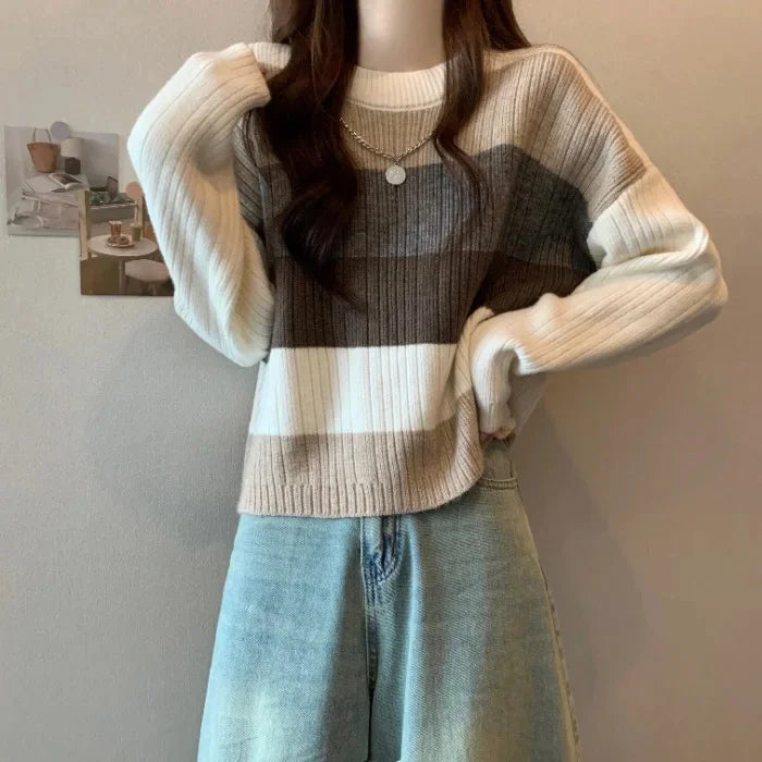 Women's camel cashmere turtleneck sweater, slim fit luxurious knit with cozy plush texture