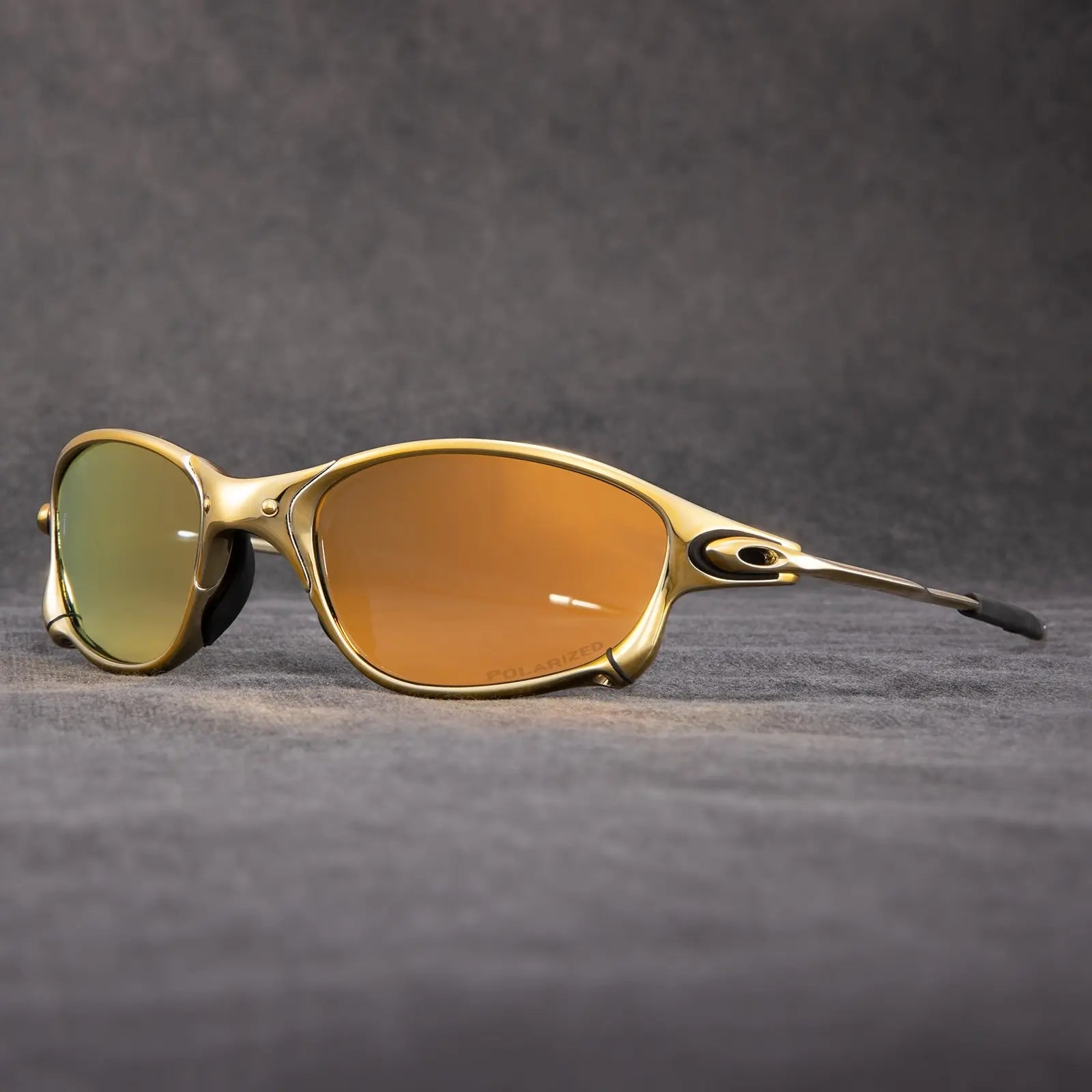 Spectre matte black polarized sunglasses with vibrant lenses, UV400 protection, lightweight durable frames