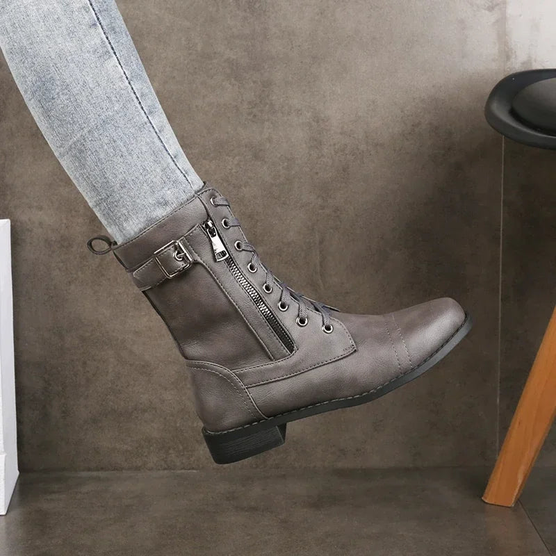 Brandy™ sleek black ankle boots with polished silhouette and leg-lengthening classic profile