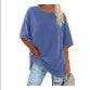 White oversized cotton t-shirt relaxed fit with dropped shoulders for effortless casual summer style