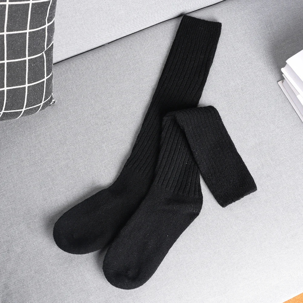 Wavlynn cashmere cotton blend socks 8-pack autumn tones reinforced heel breathable stretch fit