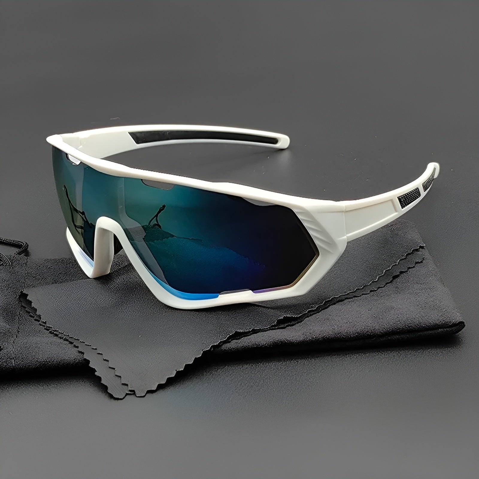 Wavlynn Peak View sport sunglasses polycarbonate shatter-resistant lenses non-slip nose pad outdoor