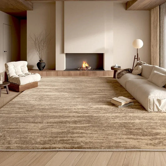 Maillard Living Room Carpet Luxury High-grade Large Area Bedroom Plush Carpet Brown Home Decoration Sofa Floor Mats Ковер 양탄자