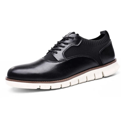 Mercer Oxford shoe tan leather classic lace-up silhouette with cushioned EVA sole for all-day comfort