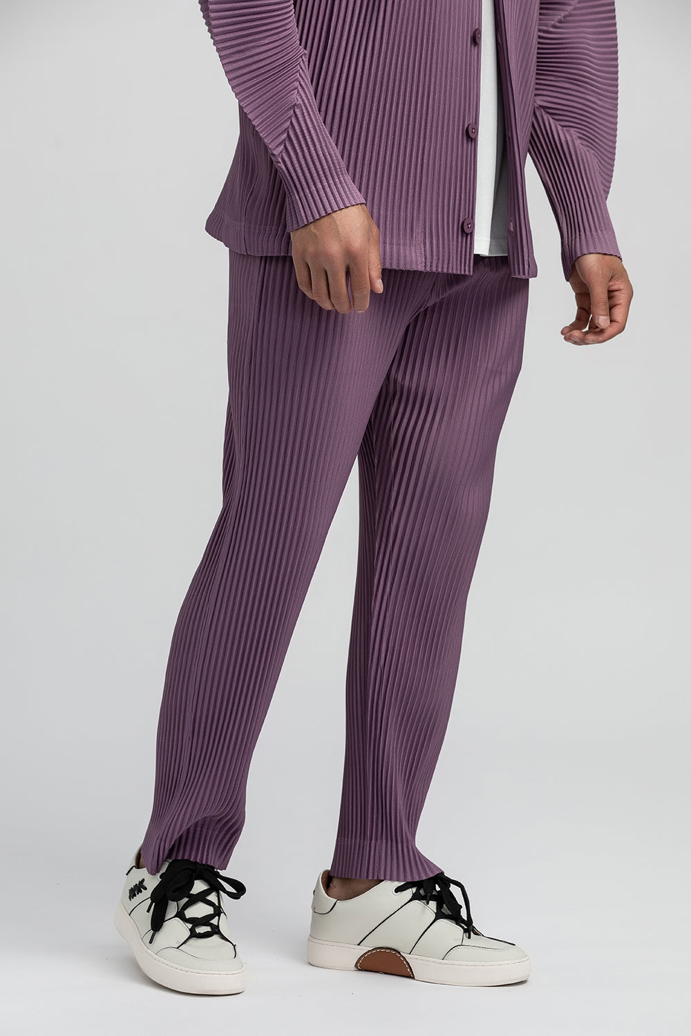 Exodus corduroy lounge pants in relaxed fit with subtle ribbed texture and elastic waist