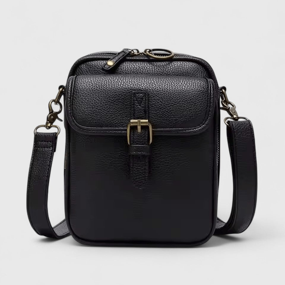 Eydora compact shoulder bag with multiple compartments and smart front pocket for everyday use