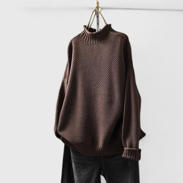 Jordyn sophisticated women's sweater feminine silhouette soft luxurious knit refined elegant design