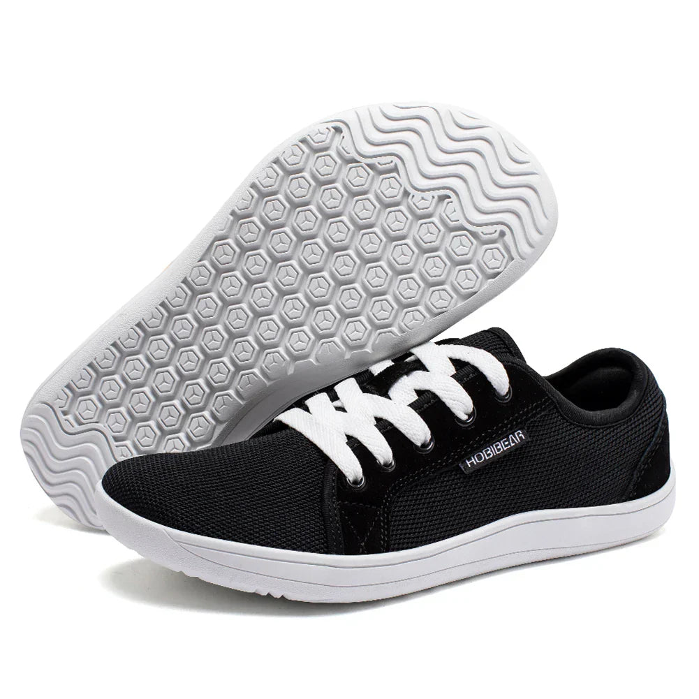 Wavlynn Soho unisex minimalist barefoot sneakers zero-drop wide toe box for outdoor and casual wear