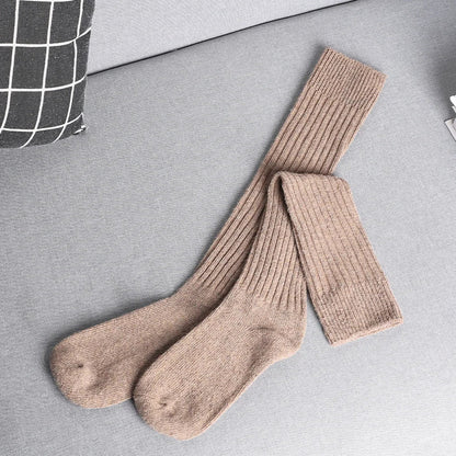 Cashmere cotton blend socks 8-pack autumn tones reinforced heel toe breathable anti-odor stretch fit