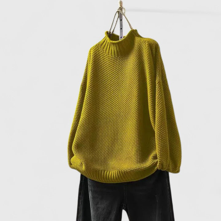 Jordyn™ sophisticated women's sweater, feminine silhouette with clean tailored lines and luxurious soft fabric