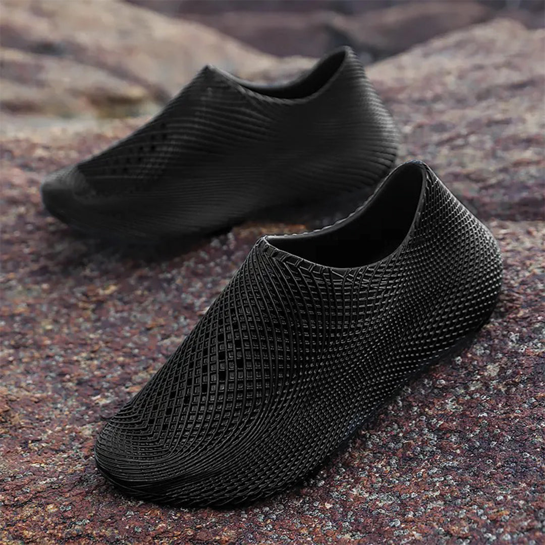 Wavlynn Orbit Shell Runner slip-on shoe sculptural futuristic design lightweight EVA cushioned everyday sneaker