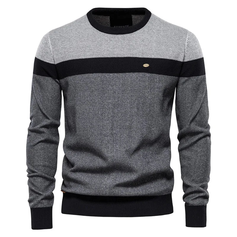 Hawthorne rugged men's sweater structured fit classic style versatile layering piece