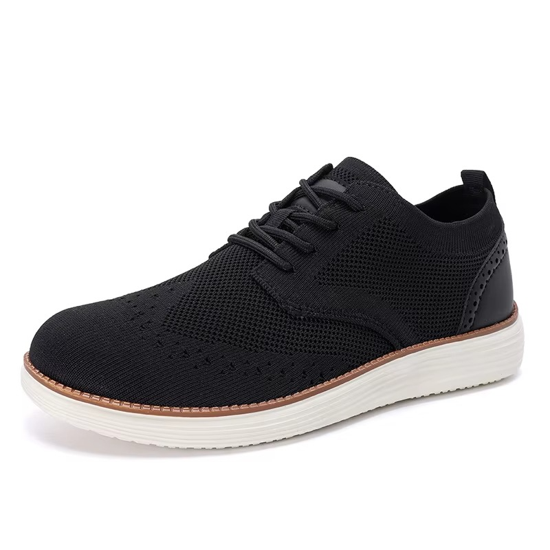 Men's gray lightweight mesh walking sneakers with synthetic overlays and cushioned all-day support sole