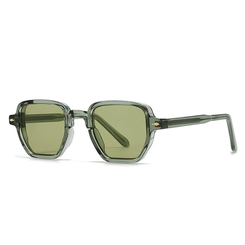 Braylen Retrocore square sunglasses chunky temples vintage 90s style UV400 unisex eyewear