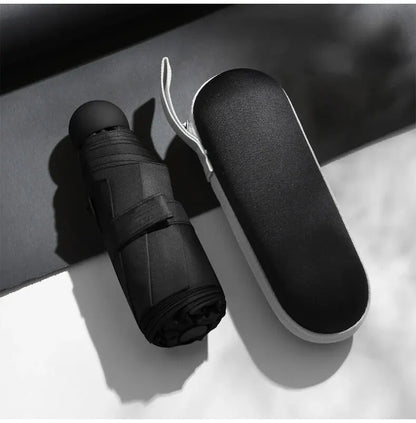 Mini Shade Capsule Umbrella compact portable sun rain protection ultra-lightweight pocket-sized travel accessory