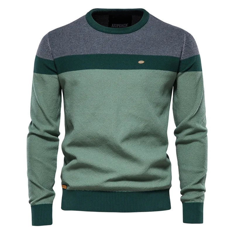 Hawthorne rugged men's sweater structured fit classic style versatile layering piece