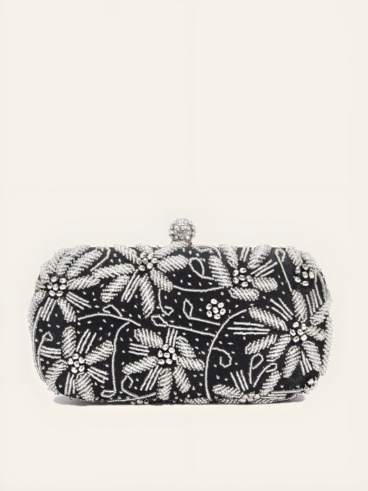 Fleurs de Lille Clutch Bag - Wavlynn