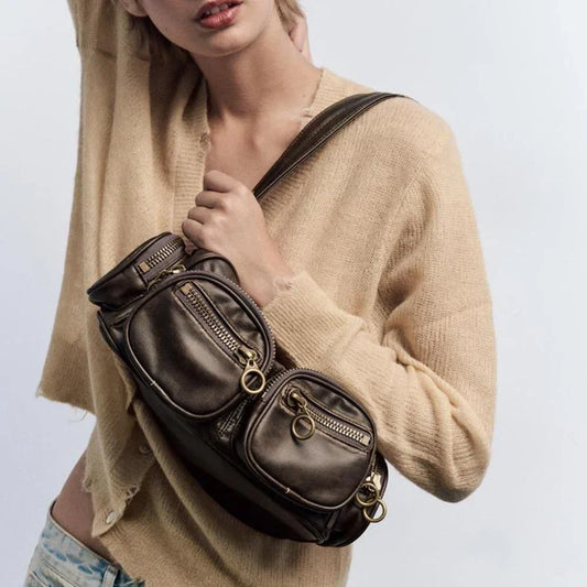 Rivette Dahlia Shoulder Bag - Wavlynn