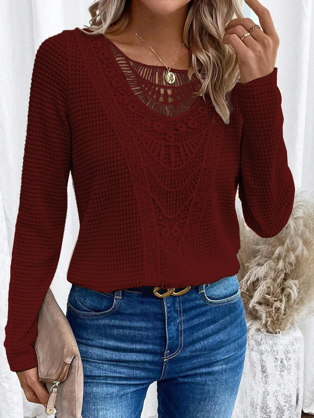 Rosabelle Classic Jumper timeless silhouette soft breathable knit versatile everyday sophistication