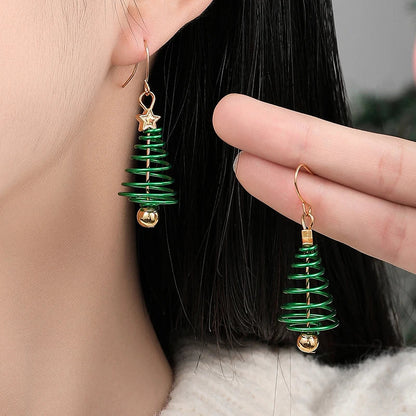 Christmas Tree Earrings - Wavlynn